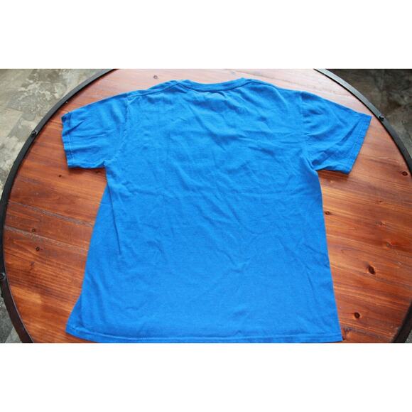 NFL Team Apparel INDIANAPOLIS COLTS Blue T-Shirt Medium Football Sportwear - Picture 4 of 4